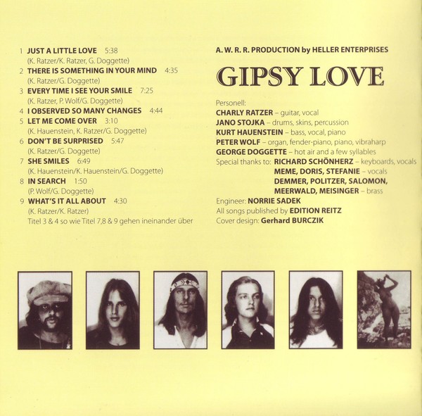 Gipsy Love - Gipsy Love 1971 (2011)  & Here We Come 1972 (2011)